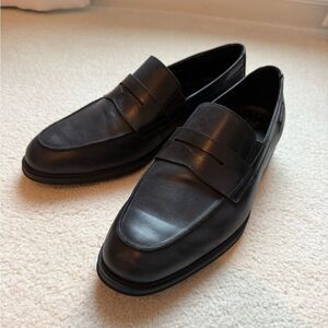 Mephisto Mens Kurtis Loafer / Size: 10.5 Black leather